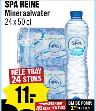 Aanbieding: SPA REINE Mineraalwater