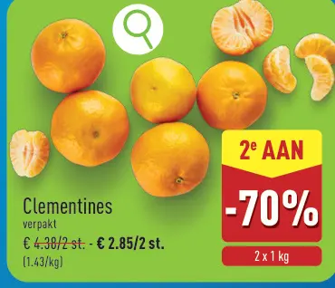 Promotie: Clementines