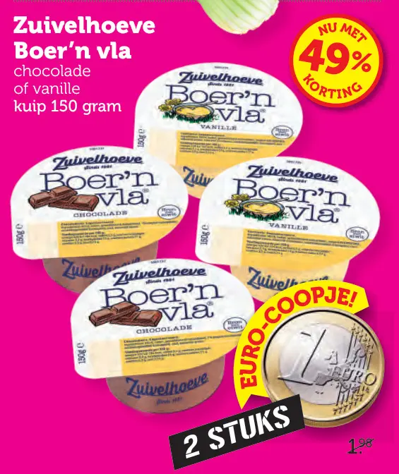 Aanbieding: Boer'n vla