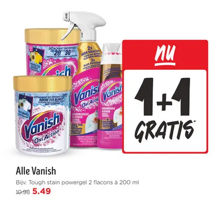 Aanbieding: Alle Vanish
