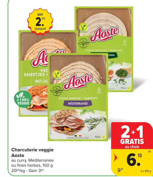 Offre: Charcuterie veggie