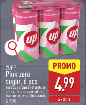 Offre: Pink zero sugar