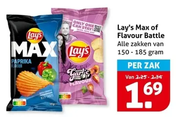 Aanbieding: Lay's Max of Flavour Battle