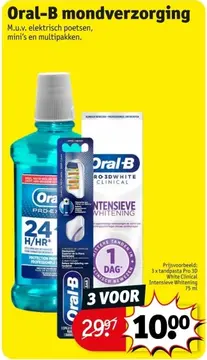 Aanbieding: Oral-B mondverzorging
