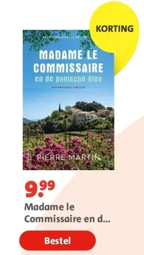 Aanbieding: Madame le Commissaire en de panische diva