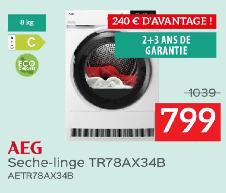 Offre: Seche-linge TR78AX34B