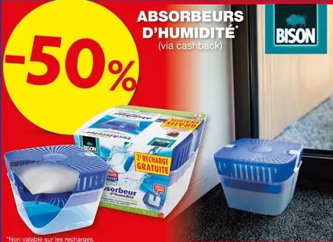 Offre: Absorbeurs d'humidité