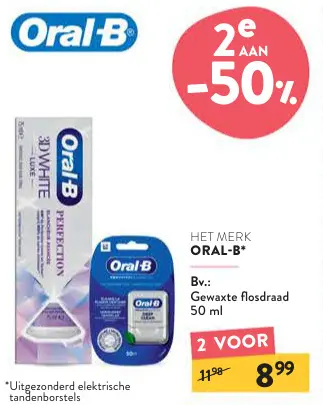 Promotie: Gewaxte flosdraad