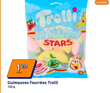 Offre: Guimauves fourrées