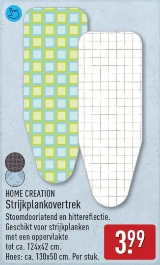 Aanbieding: Strijkplankovertrek