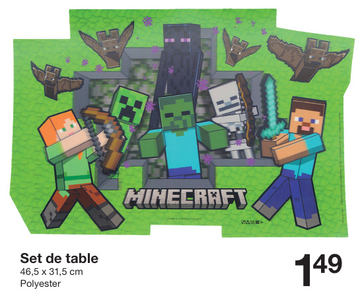 Offre: Set de table