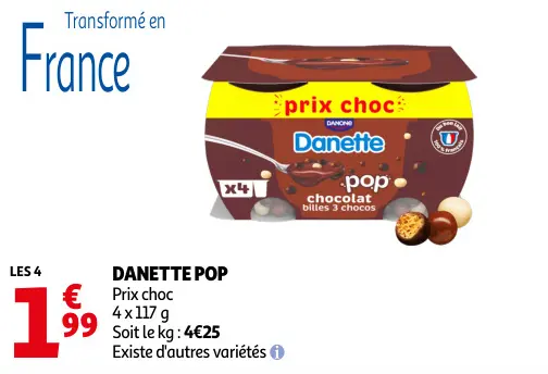 Promotie: Danette pop