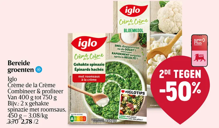 Aanbieding: Iglo Crème de la Crème