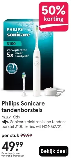 Aanbieding: Sonicare tandenborstels