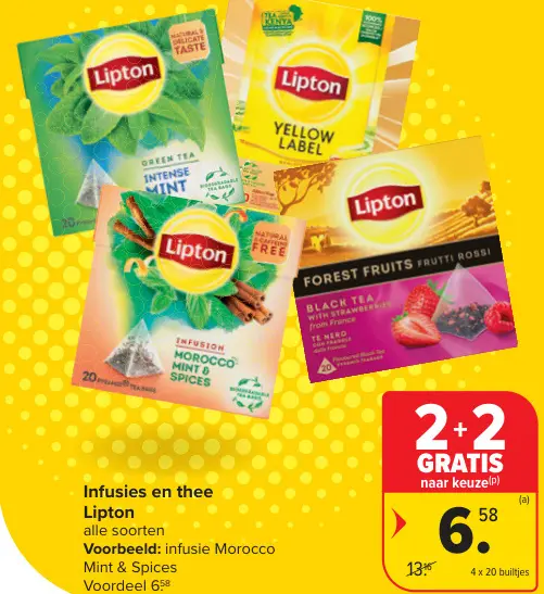 Aanbieding: Infusies en thee