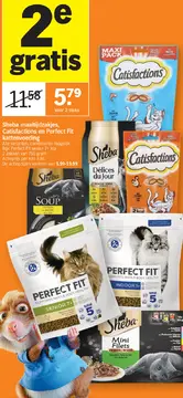 Aanbieding: Sheba maaltijdzakjes, Catisfactions en Perfect Fit