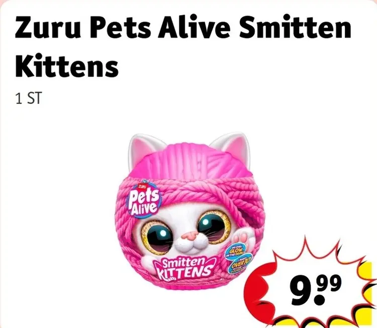 Offre: Zuru Pets Alive Smitten Kittens