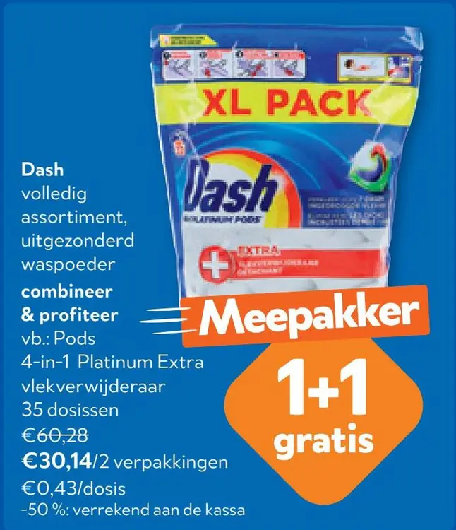 Aanbieding: 4-in-1 Platinum Extra vlekverwijderaar