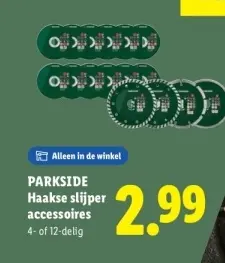 Aanbieding: Haakse slijper accessoires