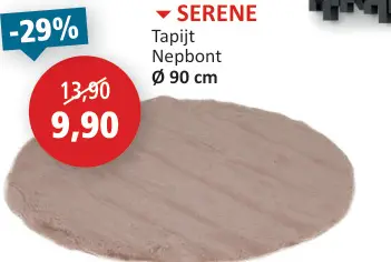 Promotie: Tapijt Nepbont