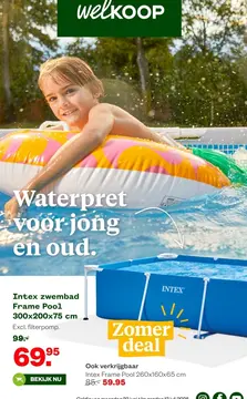 Aanbieding: Intex zwembad Frame Pool