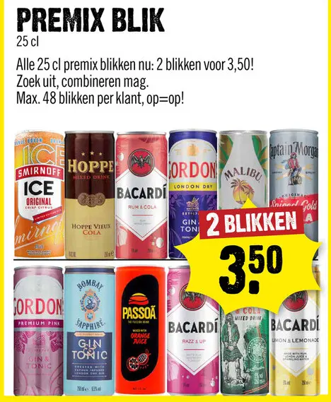 Aanbieding: Premix blik