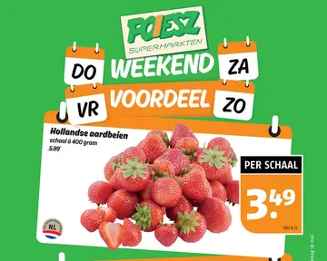 Aanbieding: Hollandse aardbeien