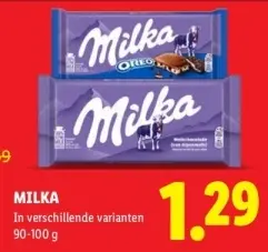 Aanbieding: Milka