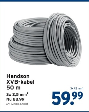 Aanbieding: Handson XVB-kabel