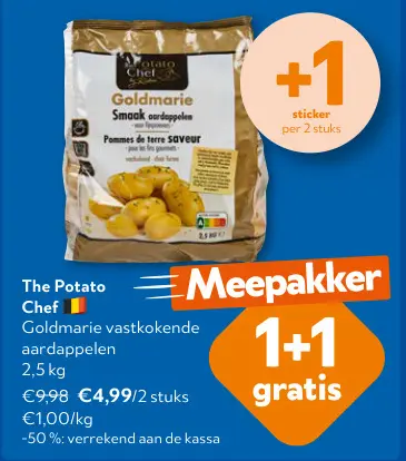 Promotie: Goldmarie vastkokende aardappelen