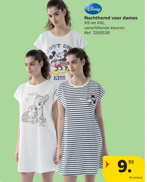 Promotie: Nachthemd voor dames