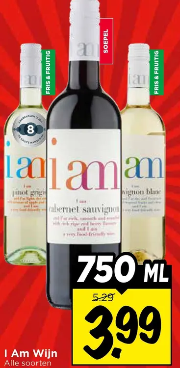 Aanbieding: I Am Wijn