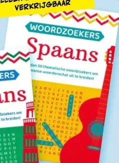 Aanbieding: WOORDZOEKERS Spaans