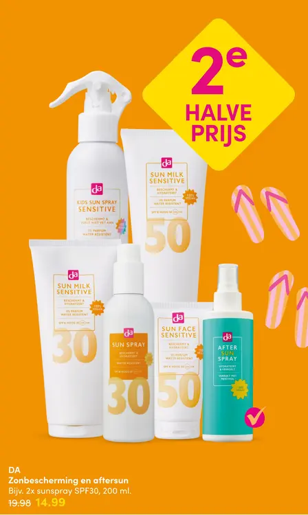 Aanbieding: Zonbescherming en aftersun