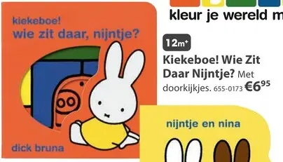Aanbieding: Kiekeboe! Wie Zit Daar Nijntje?