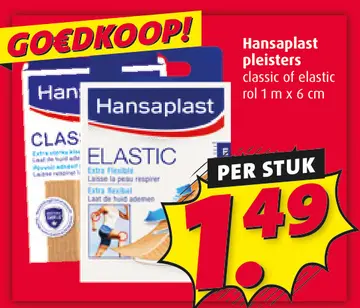 Aanbieding: Hansaplast pleisters