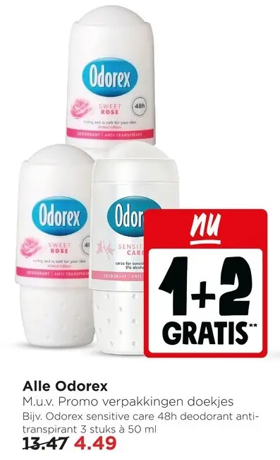 Aanbieding: Alle Odorex
