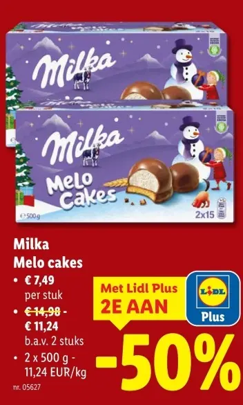 Promotie: Melo cakes