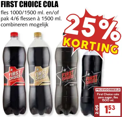 Aanbieding: Cola