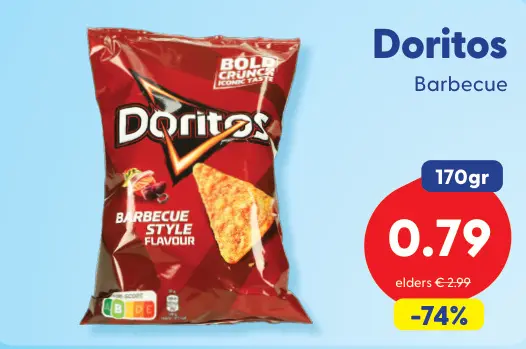Aanbieding: Doritos Barbecue