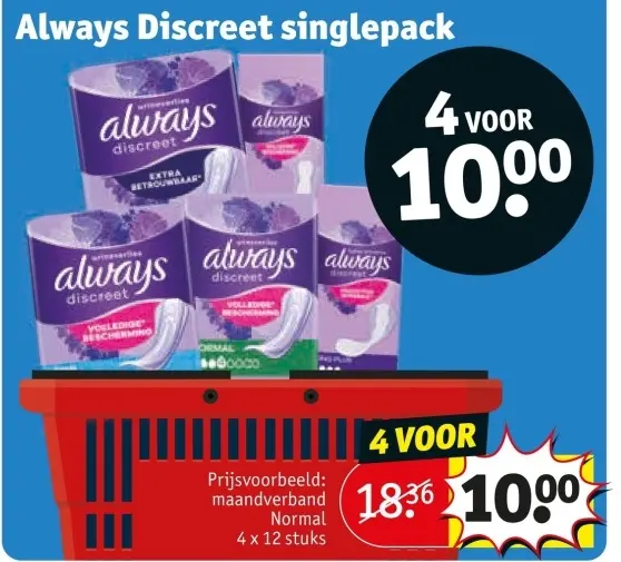 Aanbieding: Discreet singlepack