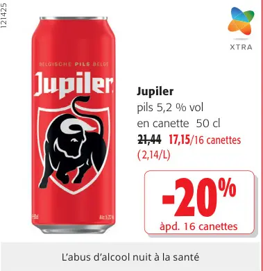 Offre: Jupiler