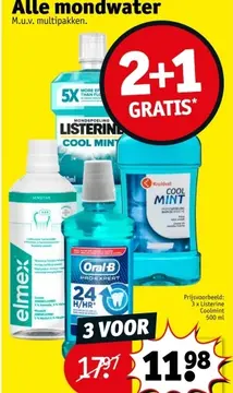 Aanbieding: Alle mondwater