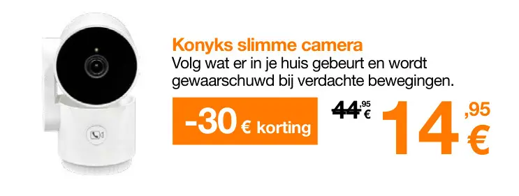 Promotie: Konyks slimme camera