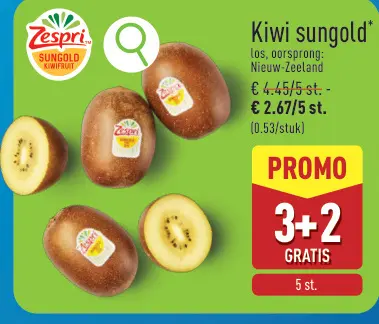 Promotie: Kiwi sungold