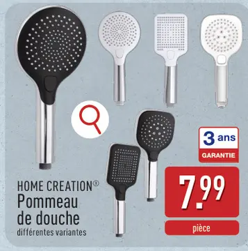 Offre: HOME CREATION® Pommeau de douche