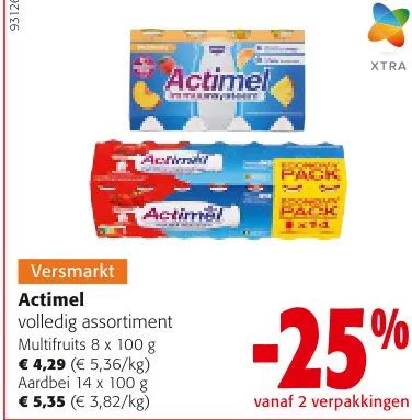 Promotie: Actimel