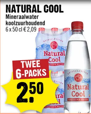 Aanbieding: Mineraalwater koolzuurhoudend