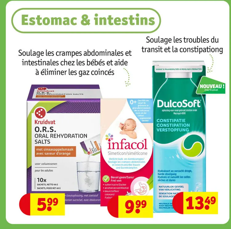 Offre: Kruidvat O.R.S. Oral Rehydration Salts