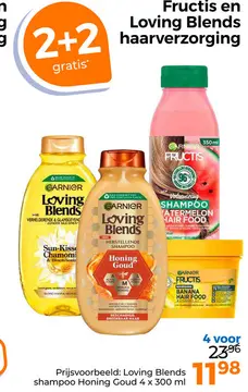 Aanbieding: Loving Blends shampoo Honing Goud